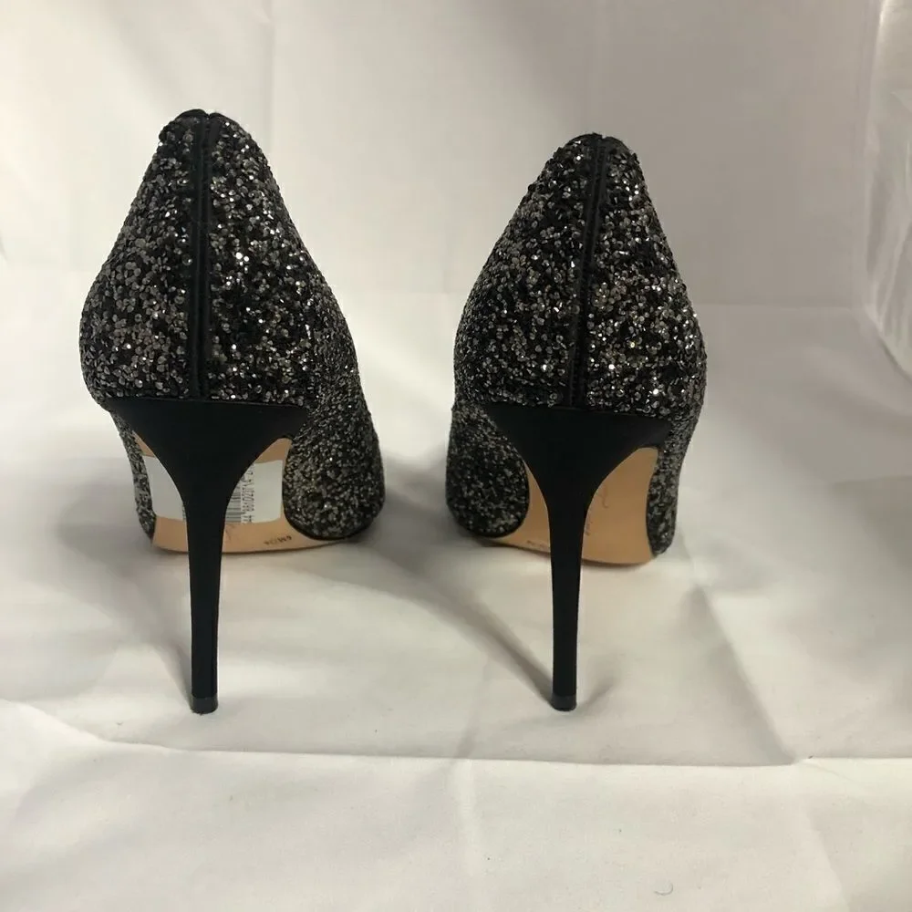 VINCE CAMUTO Olson Crystal Glitter Embellished Pointed Toe Stiletto Pump